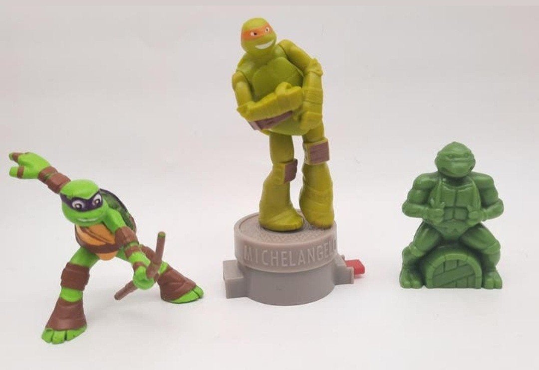 Teenage Mutant Ninja Turtles Michelangelo Raphael Donatello, Verzamelen, Ophalen of Verzenden, Zo goed als nieuw