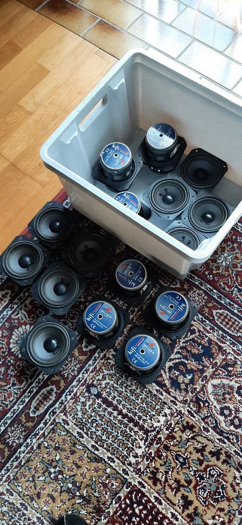 Speakers 60 watt 8ohm, Audio, Tv en Foto, Stereo speakers, Nieuw, 60 tot 120 watt, Geschikt voor surround/home cinema