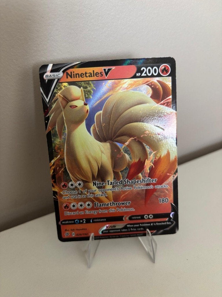 Ninetales V 026/192, Ophalen of Verzenden, Nieuw, Losse kaart