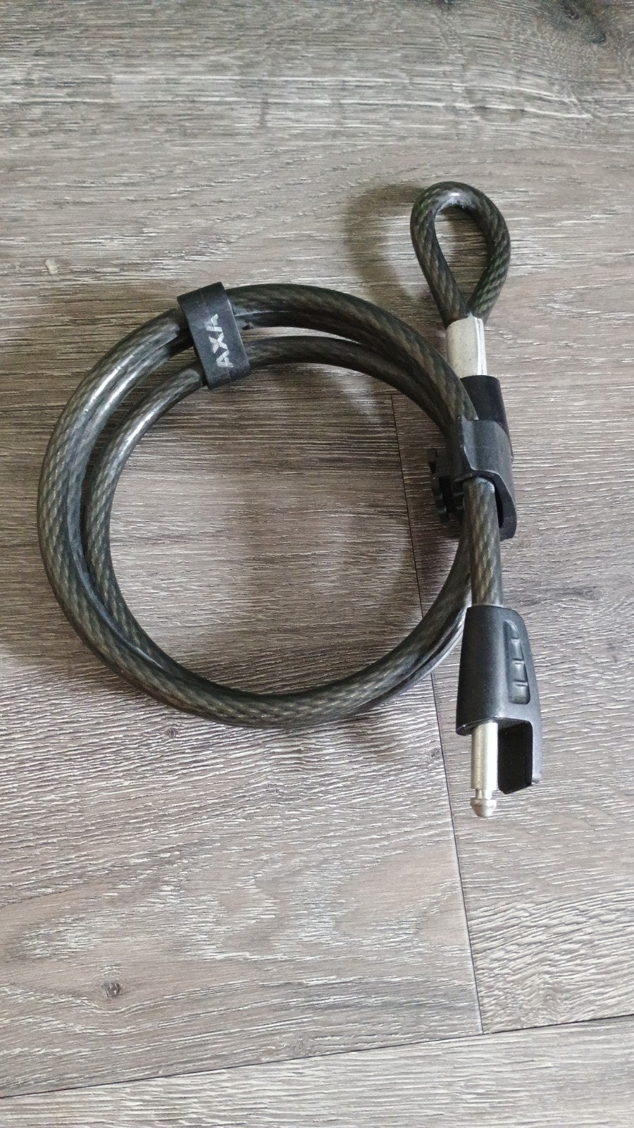 AXA insteekslot - kabel voor ringslot, Ophalen of Verzenden, Zo goed als nieuw