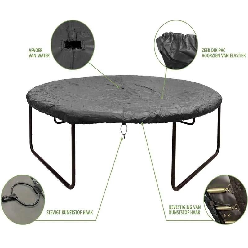 Nieuw Trampoline afdekhoes 360-366 cm Magic Circle Pro zwart, Ophalen, Nieuw