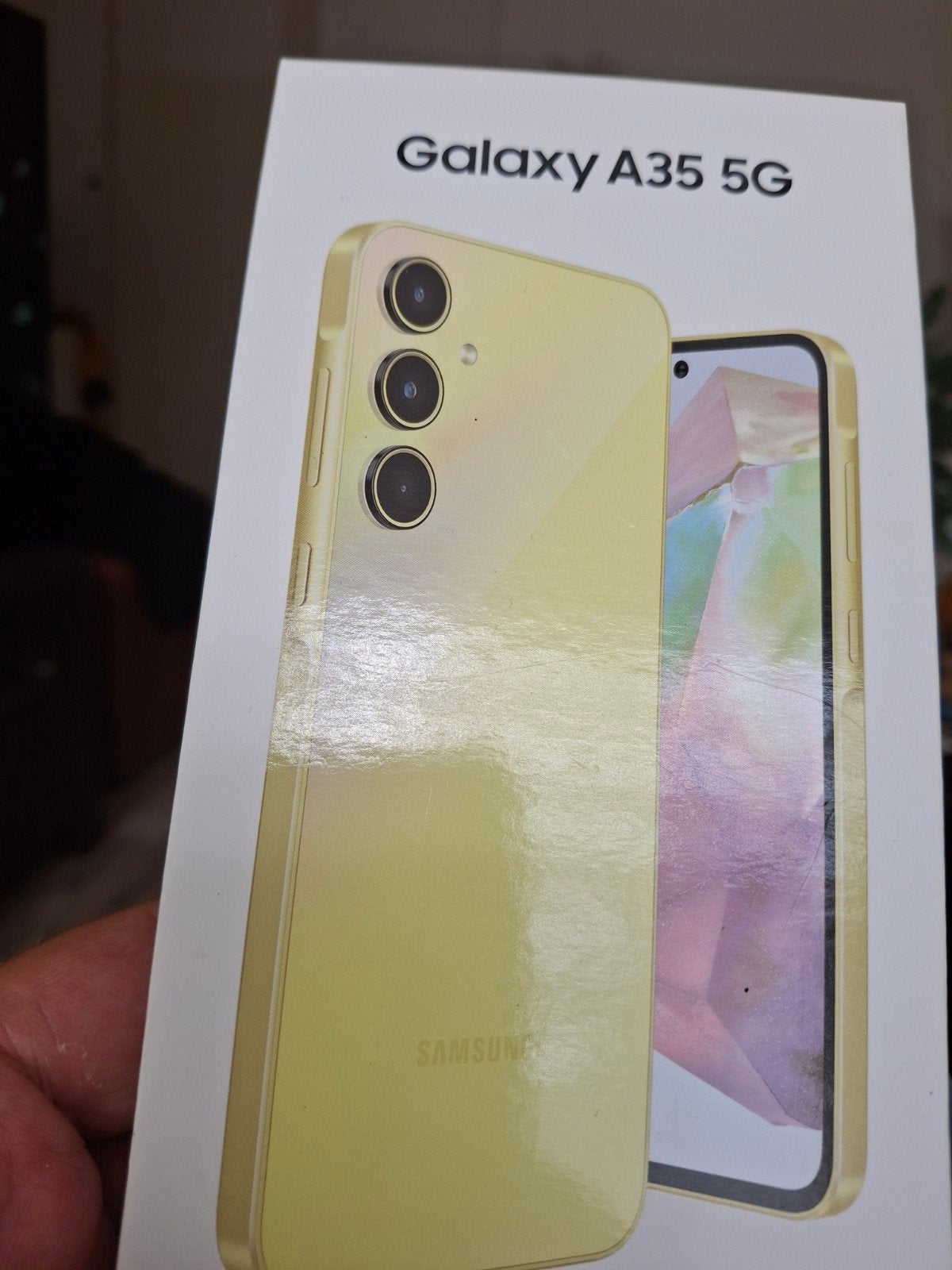 Samsung Galaxy A35 128GB Dual Sim Goudgeel Zo goed als nieuw, Gebruikt, Touchscreen, Ophalen of Verzenden, Zonder simlock