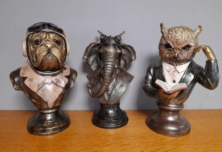Div mooie borst beelden 50.00 p.s, Antiek en Kunst, Ophalen of Verzenden