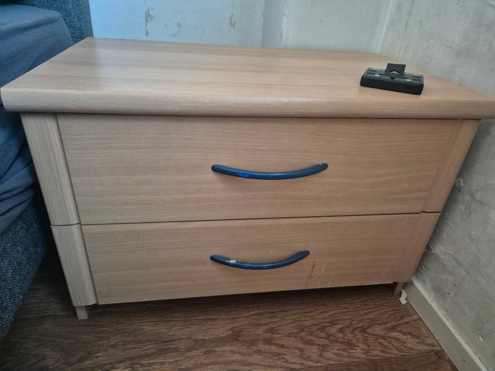 2x nachtkastje/ladekastje, Ophalen, Minder dan 50 cm, Gebruikt, 1 of 2 laden