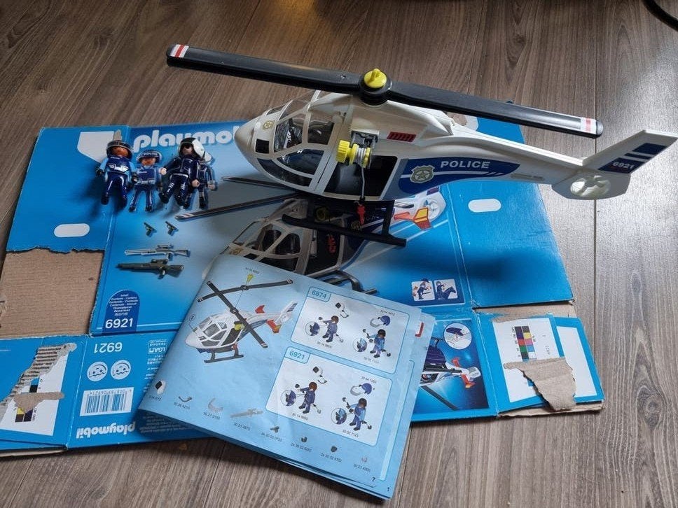 Grote set politie playmobil (meerdere sets), Kinderen en Baby's, Ophalen, Zo goed als nieuw