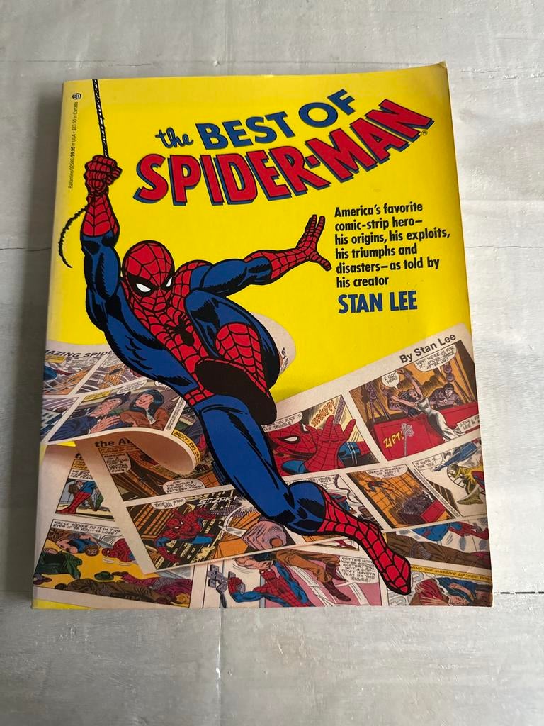 The Best of Spider-Man - Stan Lee (1986), Boeken, Strips | Comics, Eén comic, Ophalen of Verzenden, Gelezen, Amerika