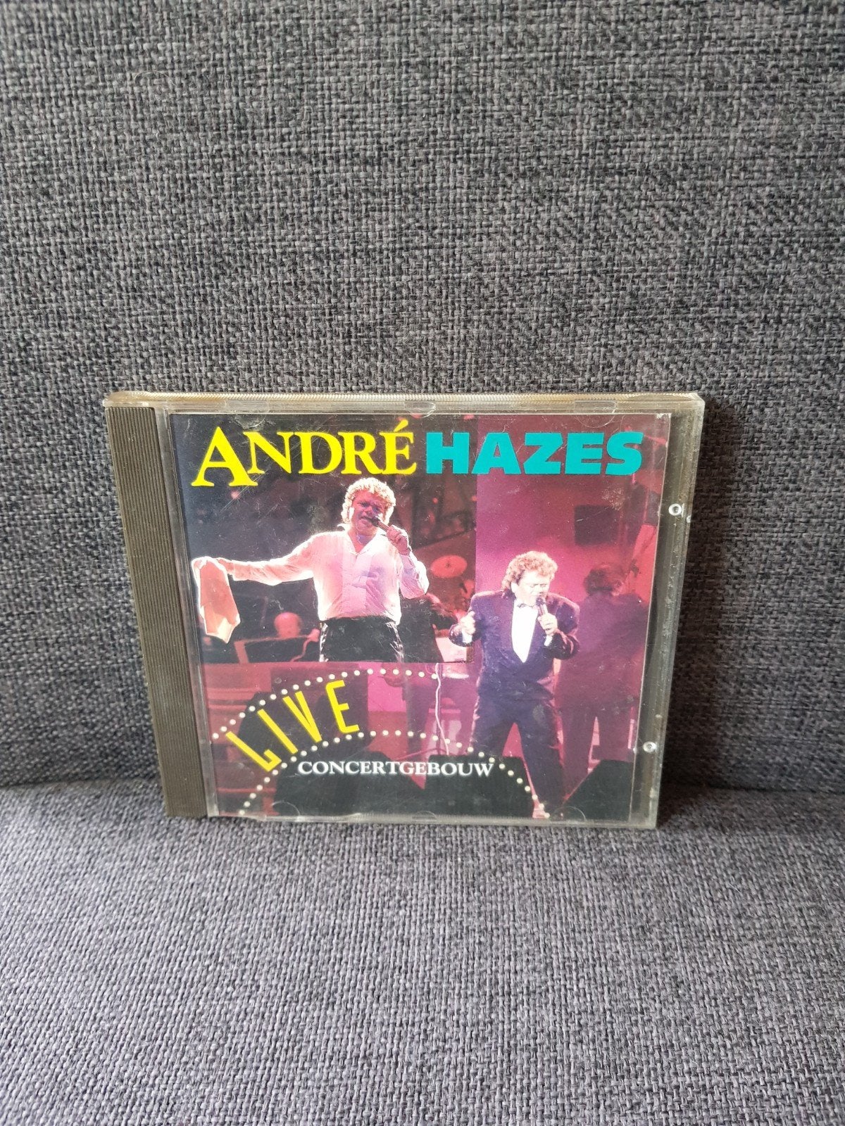 André Hazes - Live Concertgebouw, Cd's en Dvd's, Verzenden, Zo goed als nieuw, Levenslied of Smartlap