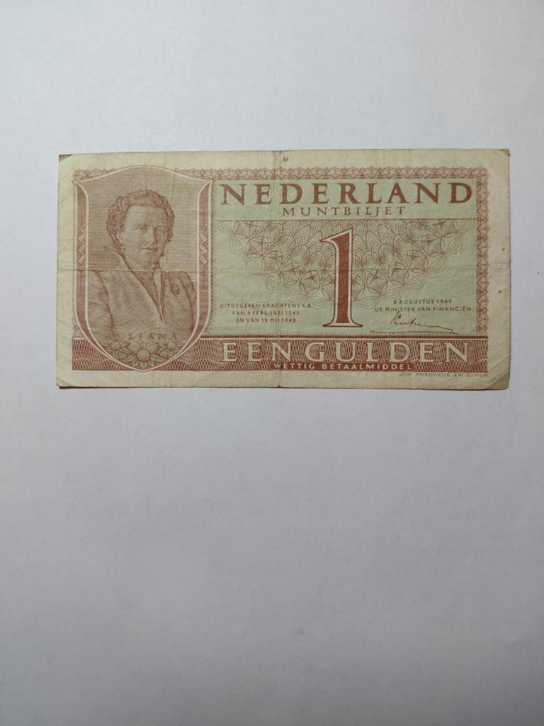 1 gulden 1949, Postzegels en Munten, Bankbiljetten | Nederland, Ophalen of Verzenden