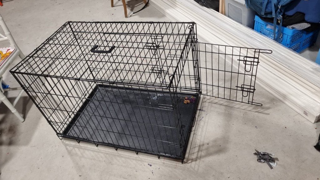 Katten / honden bench voor transport, Ophalen, Zo goed als nieuw