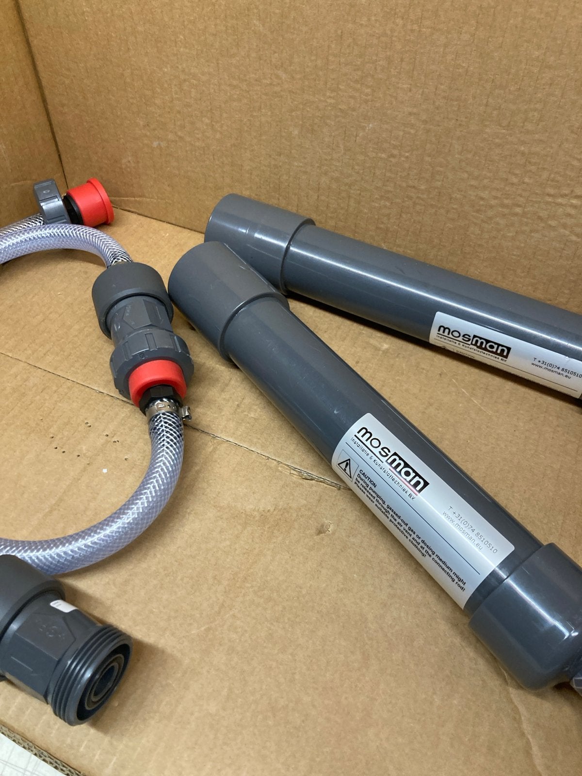 2x Mosman waterfilter met slang, Dompelpomp, Ophalen of Verzenden, Nvt, Nvt