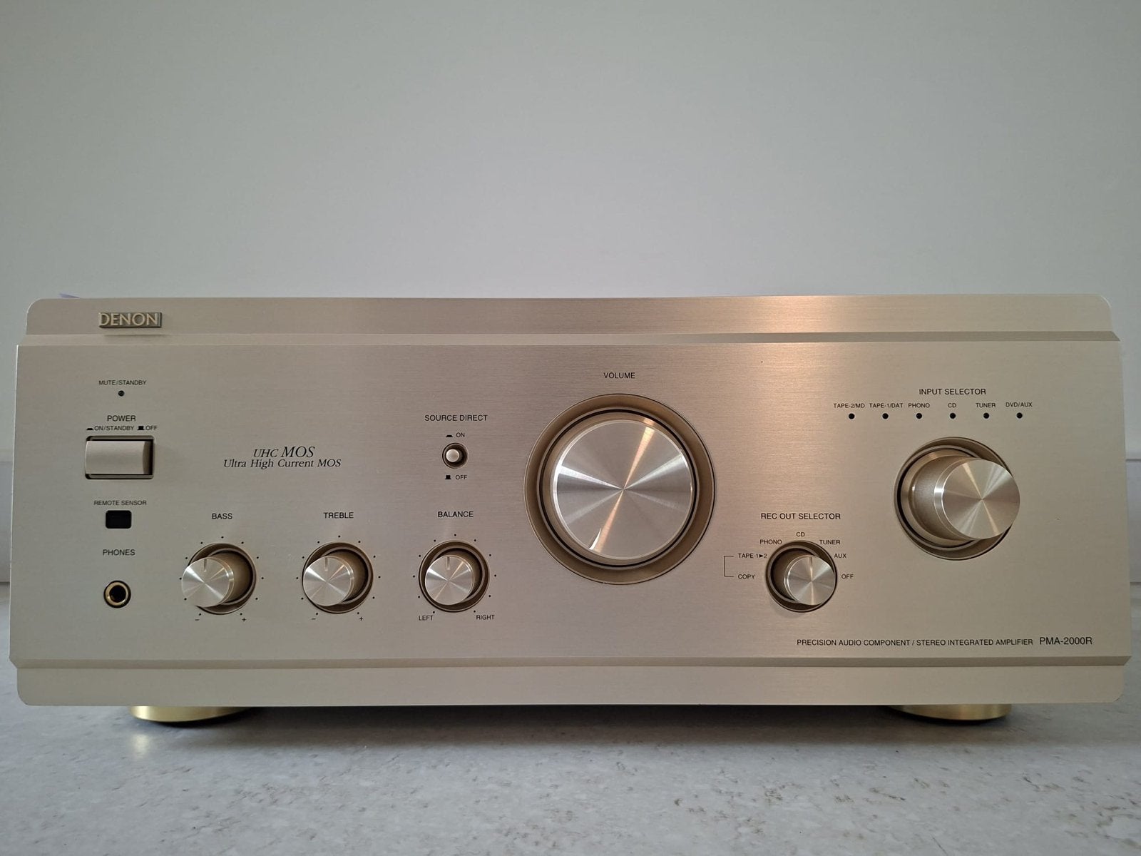 Denon PMA-2000R High-End Geïntegreerde Versterker (Gerevisee, Ophalen, Denon, Refurbished, 120 watt of meer