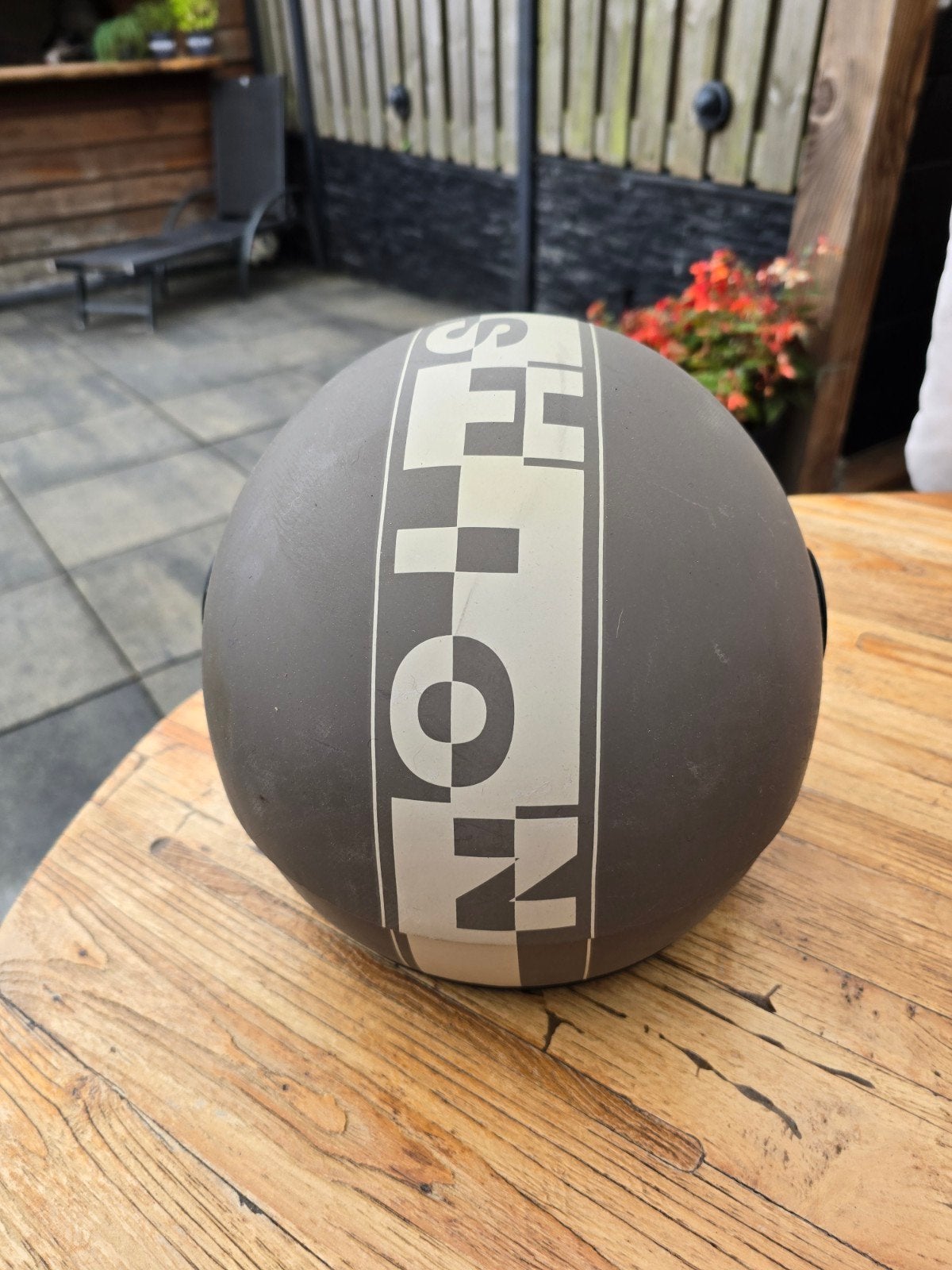 Mofa/Scooter helm met vizier - Maat M, Ophalen, Gebruikt, Medium, Mofas