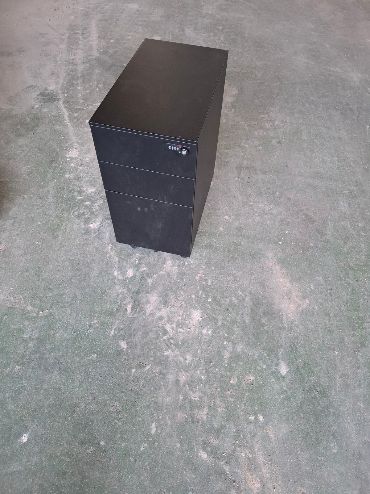 Set van 4 zwarte ladeblokken op wielen, Minder dan 50 cm, Gebruikt, Modern, functioneel, Ophalen of Verzenden