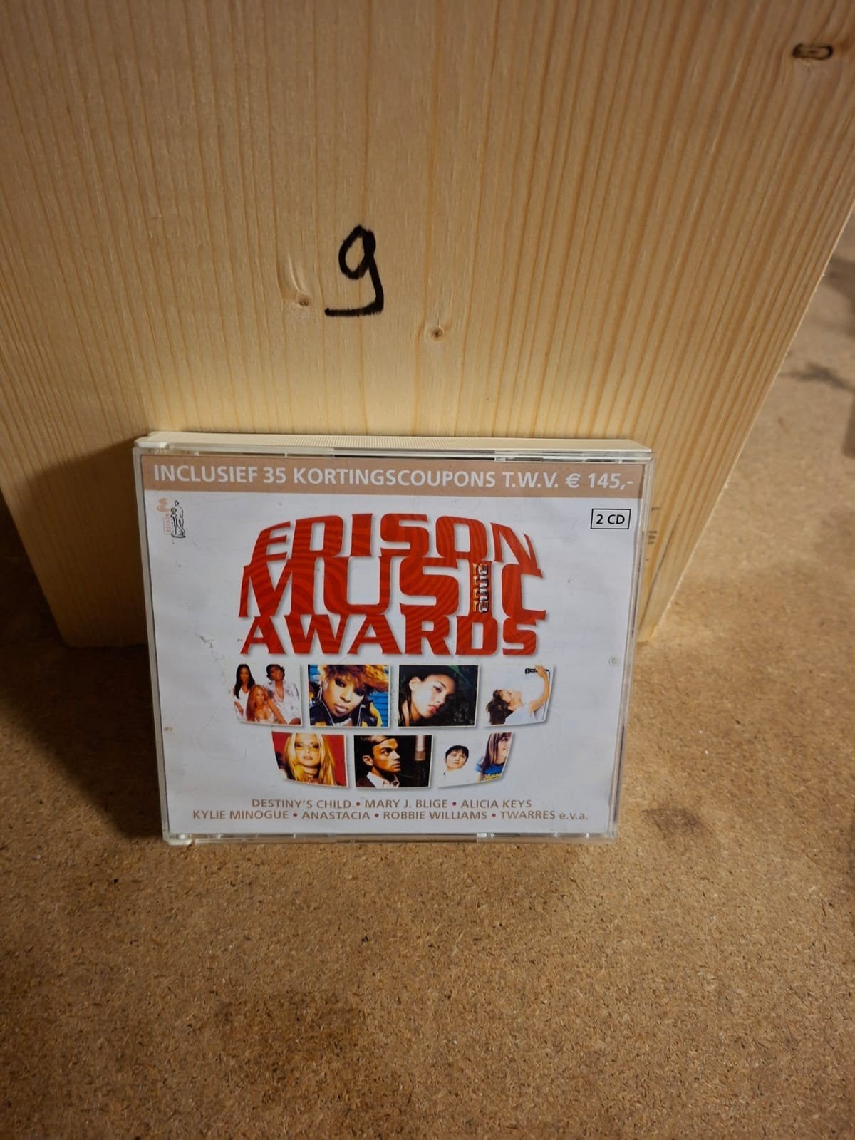 Edison Music Awards 2002 - 2 CD met kortingscoupons, Gebruikt, Met bonustracks, Pop, Ophalen of Verzenden