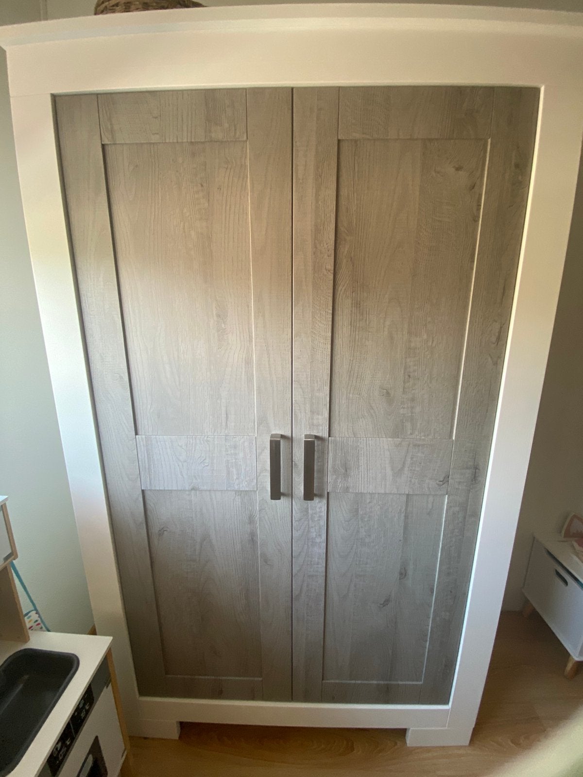 TWF Kinderkledingkast Lucca., Kinderen en Baby's, Ophalen, Kast, 50 tot 70 cm, 105 cm of meer