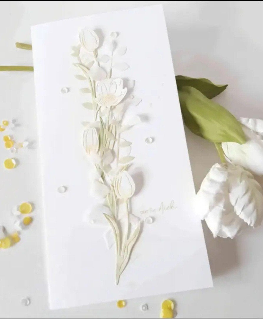 Nieuw  snijmal bloem 3, Hobby en Vrije tijd, Kaarten | Zelf maken, Ophalen of Verzenden, Nieuw, Overige thema's, Pons of Mal
