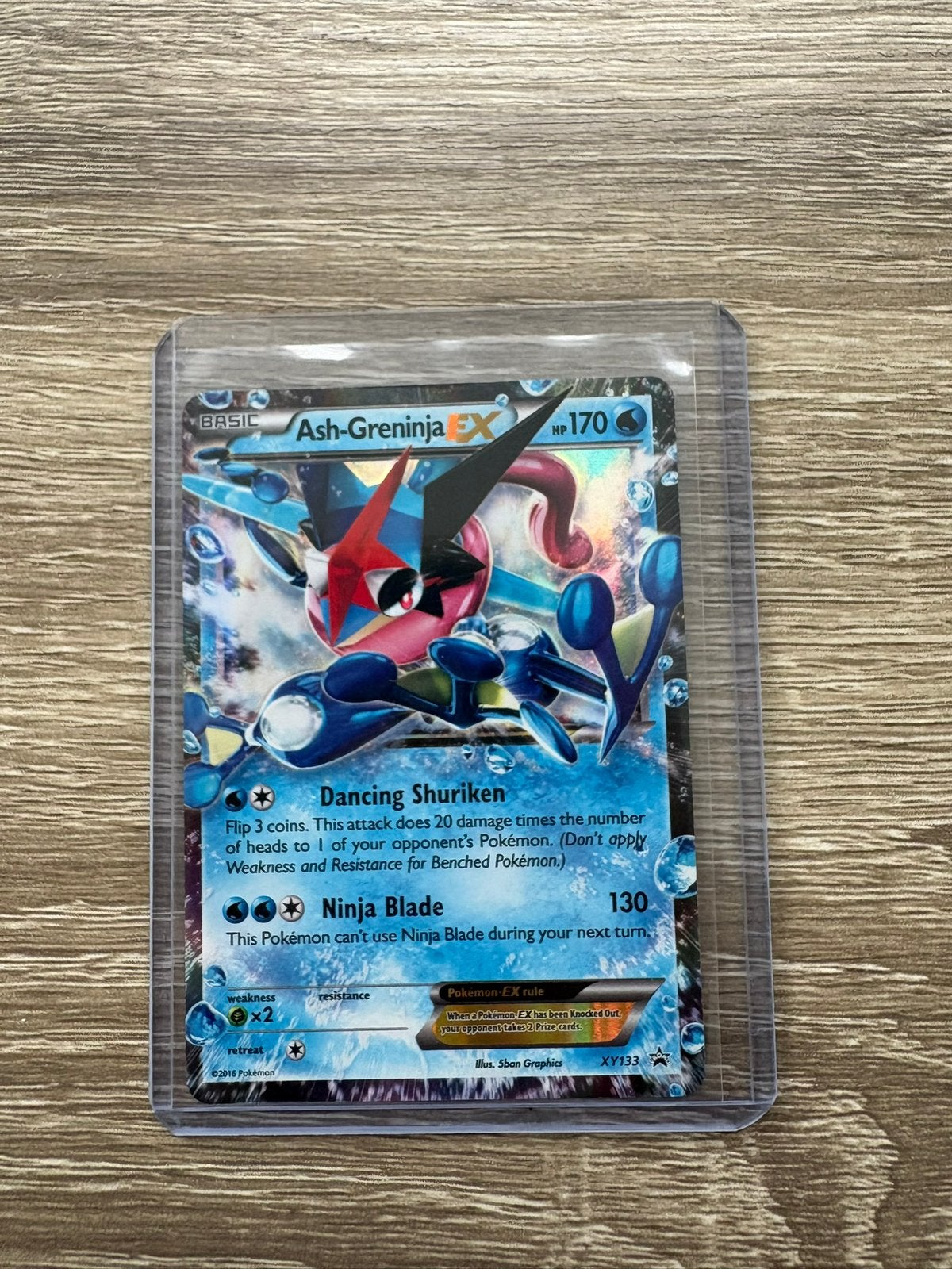 Ash-Greninja-EX Pokémon kaart XY133 - Zo goed als nieuw, Hobby en Vrije tijd, Verzamelkaartspellen | Pokémon, Ophalen of Verzenden