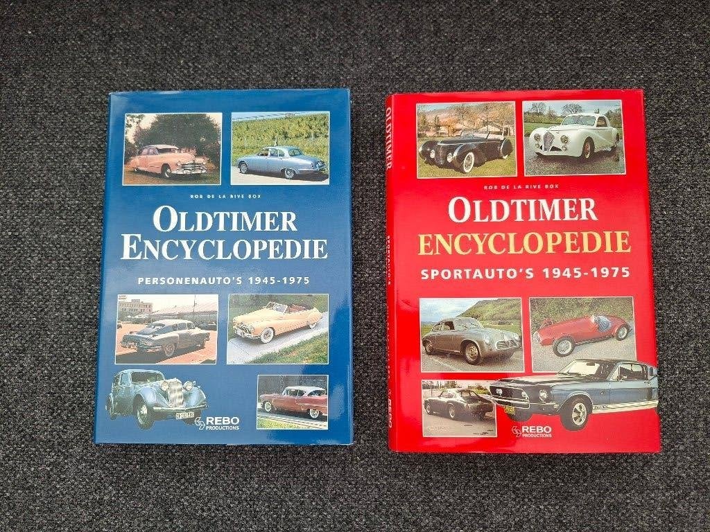 OLDTIMER ENCYCLOPEDIE PERSONENAUTO'S EN SPORTAUTO'S, Boeken, Algemeen, Nieuw, Ophalen of Verzenden, Rob de la Rive Box
