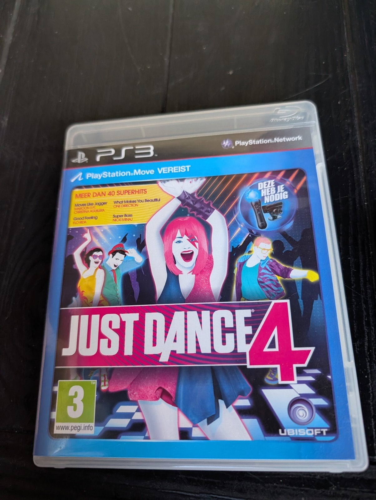 Just Dance 4 - PlayStation 3 (PS3), Ophalen, Muziek, Eén computer, Zo goed als nieuw