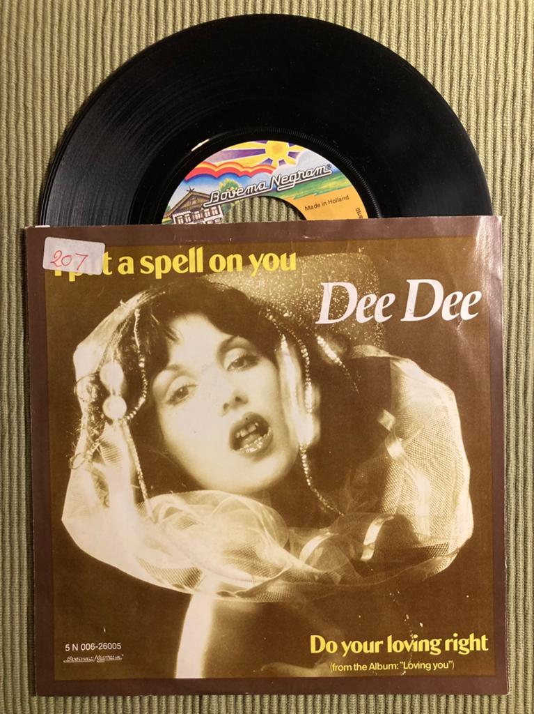 Vinyl single Dee Dee - I put a spell on you, Gebruikt, 7 inch, Single, Ophalen of Verzenden