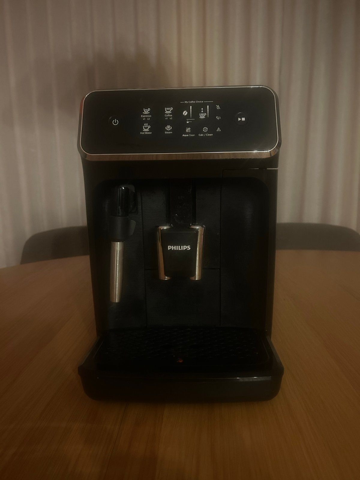 Philips EP2220 Koffiemachine met Stoompijpje + AquaClean, Koffiemachine, Koffiebonen, Zo goed als nieuw, Ophalen