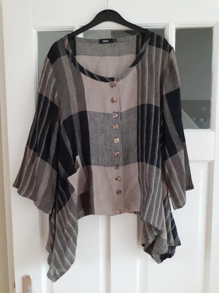 Ralston blouse van linnenmix maat M/L, Ralston, Overige kleuren, Maat 42/44 (L), Ophalen of Verzenden