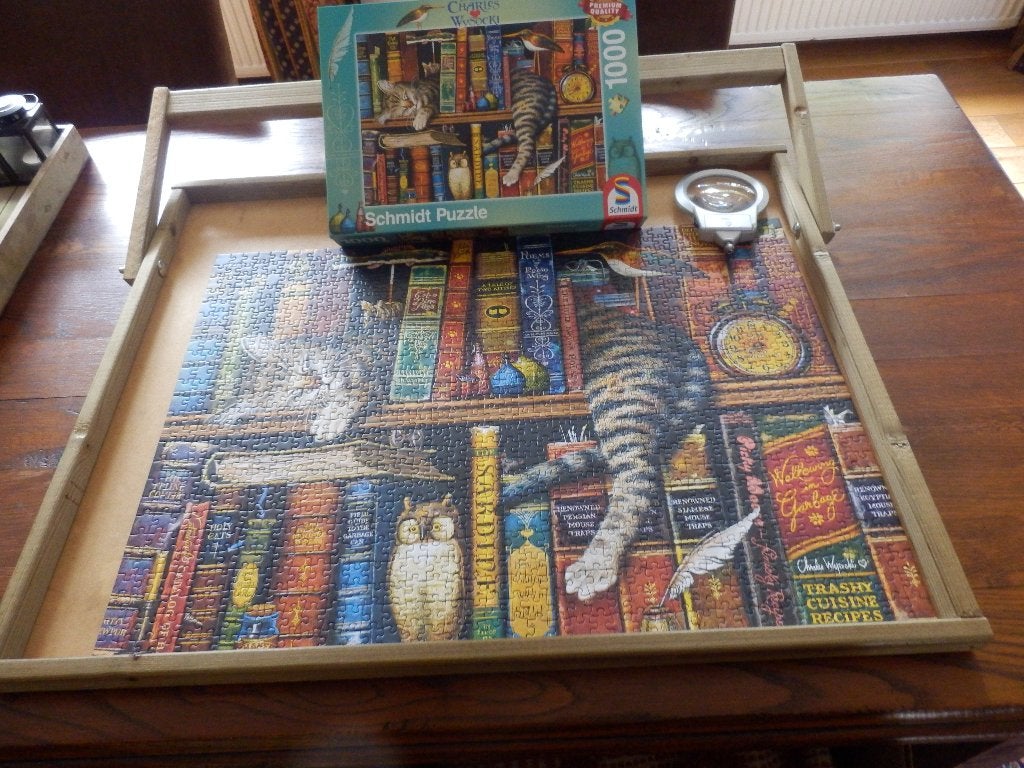 Schmidt - Legpuzzel +++ Frederick, de literator. C, Wysocki, Ophalen of Verzenden, 500 t/m 1500 stukjes, Zo goed als nieuw, Legpuzzel