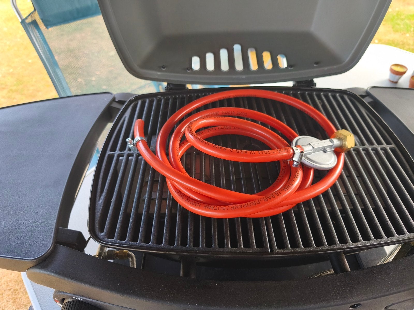 KitchenBrothers Gasbarbecue met temperatuurmeter, Ophalen of Verzenden, Zo goed als nieuw, KitchenBrothers