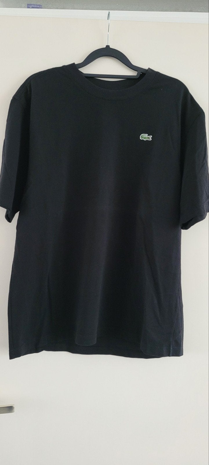 Lacoste Sport T-shirt Zwart Maat 5, Kleding | Heren, T-shirts, Overige maten, Ophalen of Verzenden, Zo goed als nieuw, Lacoste