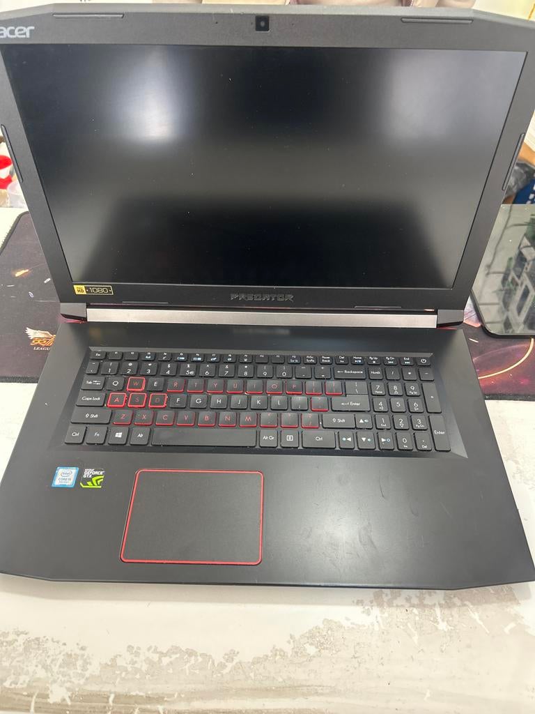 Acer Predator gaming laptop, Ophalen, Met videokaart, 8 GB, Zo goed als nieuw