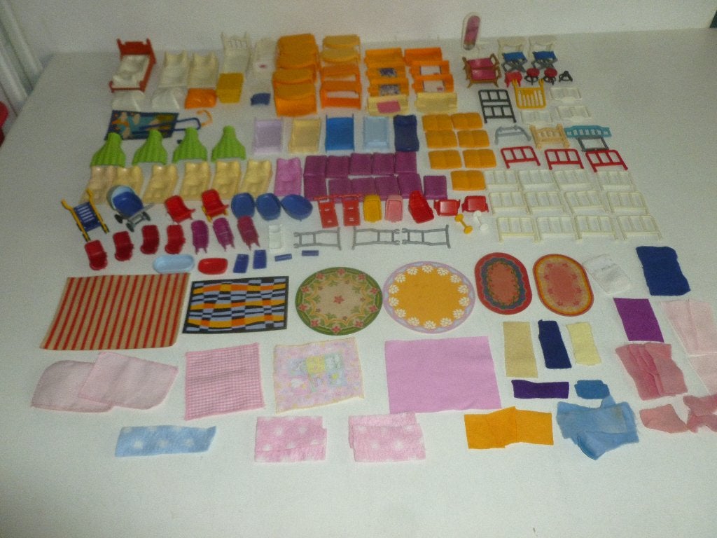 Playmobil Onderdelen Bedden+Kleedjes Prijs Per Stuk Vanaf, Ophalen of Verzenden, Gebruikt, Losse onderdelen