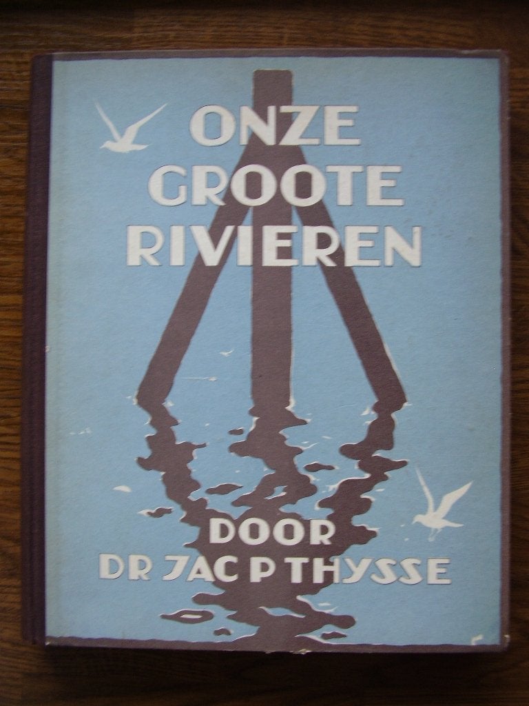 Plaatjesalbum: Onze groote rivieren, Ophalen of Verzenden, Gelezen