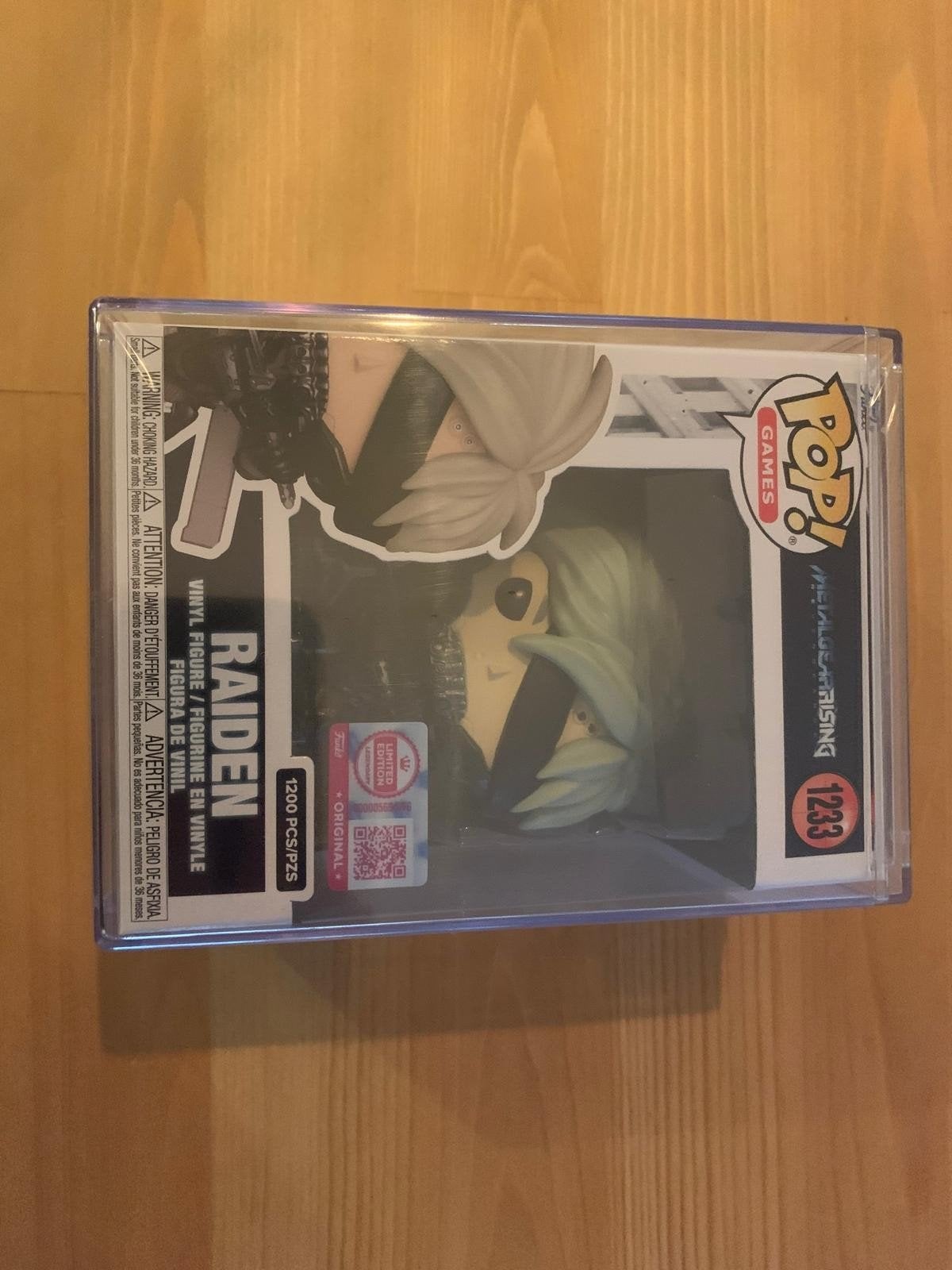 Funko Pop! Raiden Metal Gear Rising 1233 Limited Edition, Ophalen, Nieuw