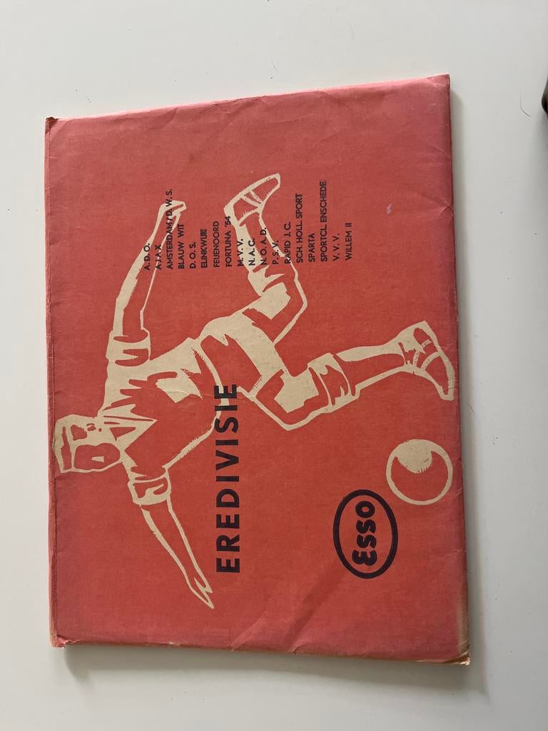 complete Esso Eredivisie Voetbalplaatjes Album 1958/1959, Verzamelen, Sportartikelen en Voetbal, Ophalen of Verzenden, Gebruikt