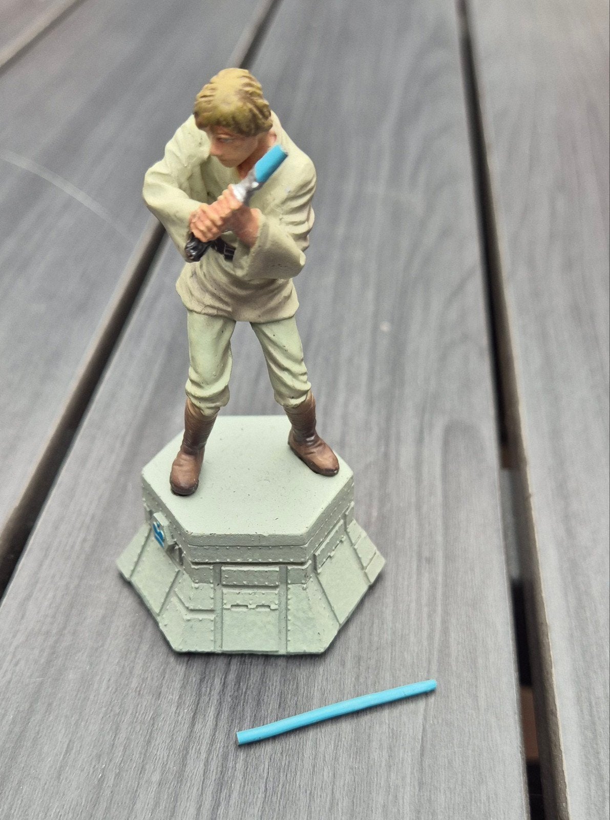 Star Wars Luke Skywalker Vintage schaakstuk, Verzamelen, Ophalen of Verzenden, Gebruikt, Overige typen