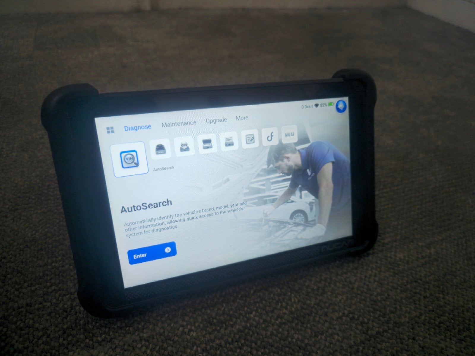 NUCAR Auto Diagnose Tablet met Koffer - Zo goed als nieuw, Ophalen of Verzenden, Zo goed als nieuw