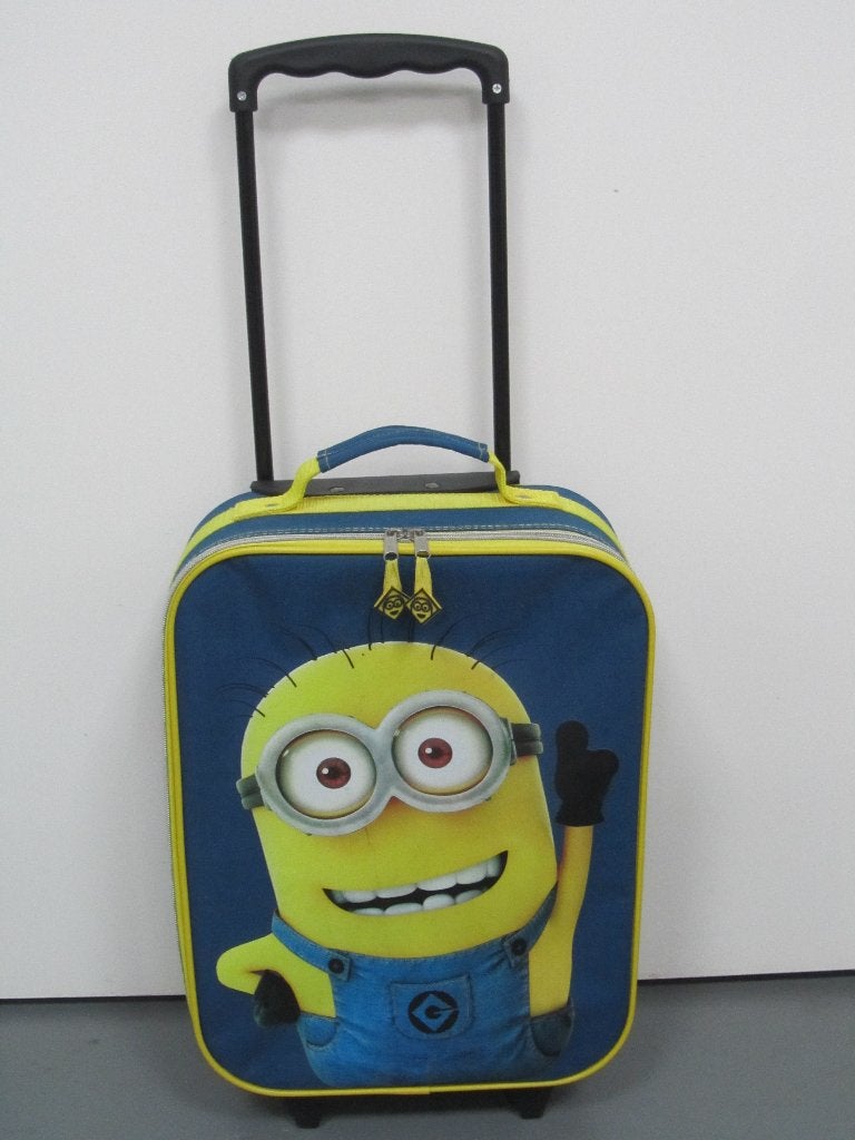 Minions kinderkoffer / trolley, Sieraden, Tassen en Uiterlijk, Gebruikt, Minder dan 50 cm, Ophalen of Verzenden, Minder dan 35 cm