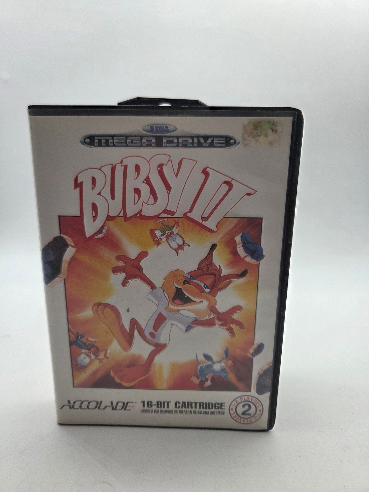 Bubsy II voor Sega Mega Drive - Klassieke Platformer, Gebruikt, Onbekend, raadpleeg de verpakking voor details., Ophalen of Verzenden