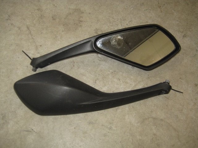 Spiegelset Universeel zwart, Ophalen of Verzenden, Gebruikt