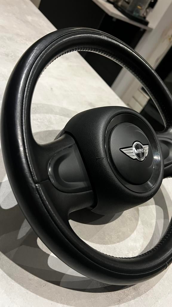 Mini stuurwiel inclusief airbag, Auto-onderdelen, Besturing, Ophalen of Verzenden, Mini