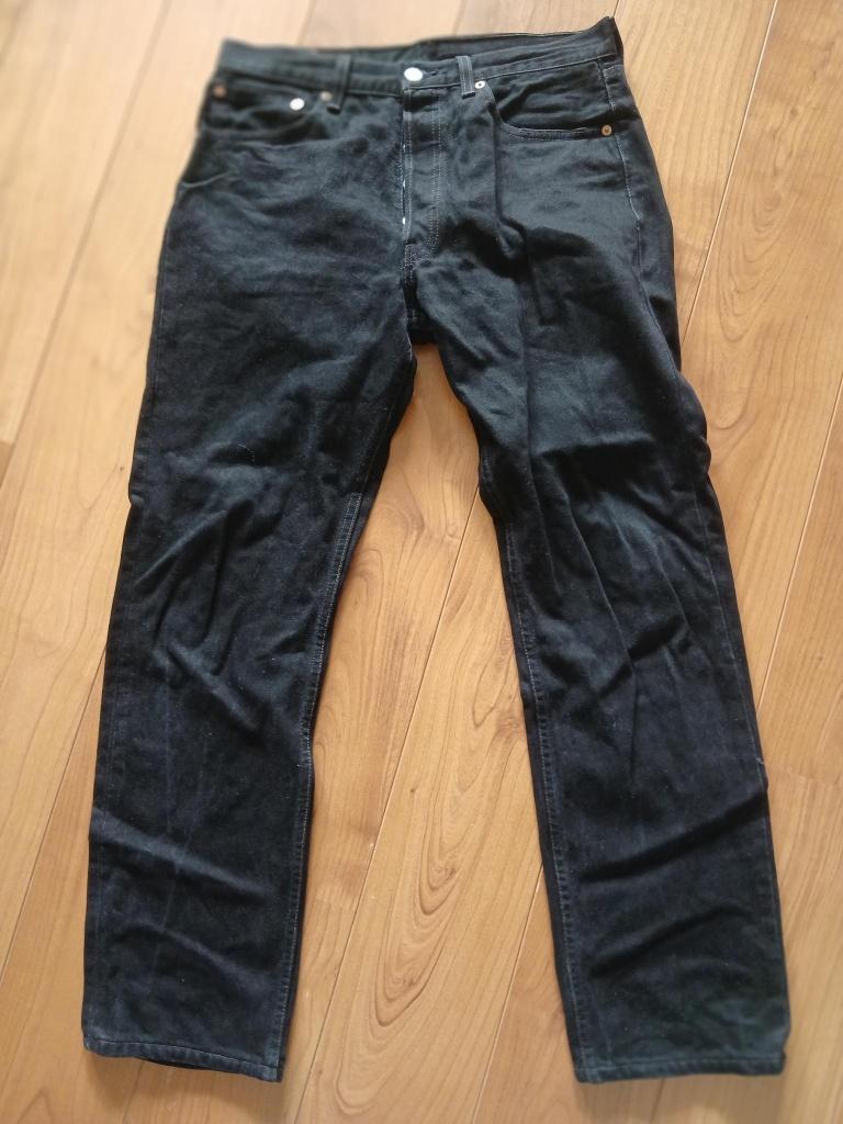 Levi's 501 Zwart / Black W32 L30, Zwart, W32 (confectie 46) of kleiner, Ophalen of Verzenden, Zo goed als nieuw