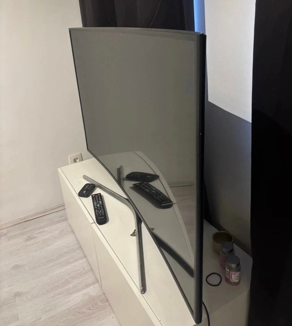 Samsung UE55KU6100 Curved 4K Smart TV, Ophalen, 50 Hz, Samsung, 100 cm of meer