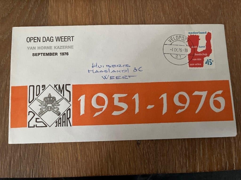 Veldpost enveloppe 1976, Ophalen of Verzenden, Nederland