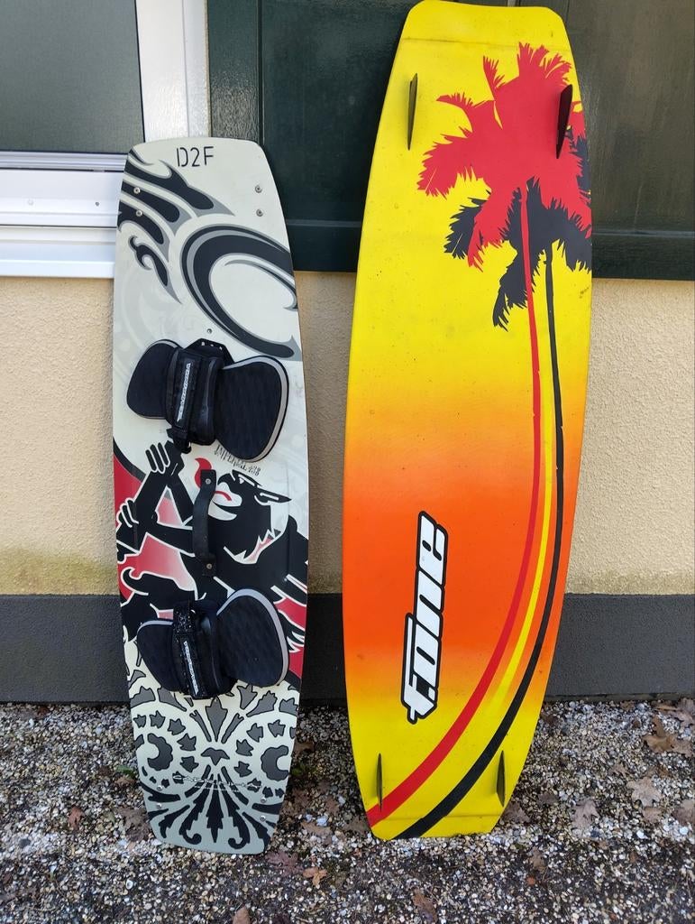 Kitesurfboards (2 stuks) en kite Gaastra 12m, Gebruikt, Twintip, Overige typen, Ophalen of Verzenden