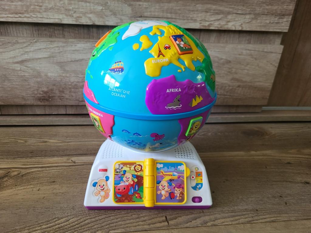 Fisher-Price Leerwereld Globe - Interactief Speelgoed, Ophalen of Verzenden, Gebruikt, Overige typen, Met geluid