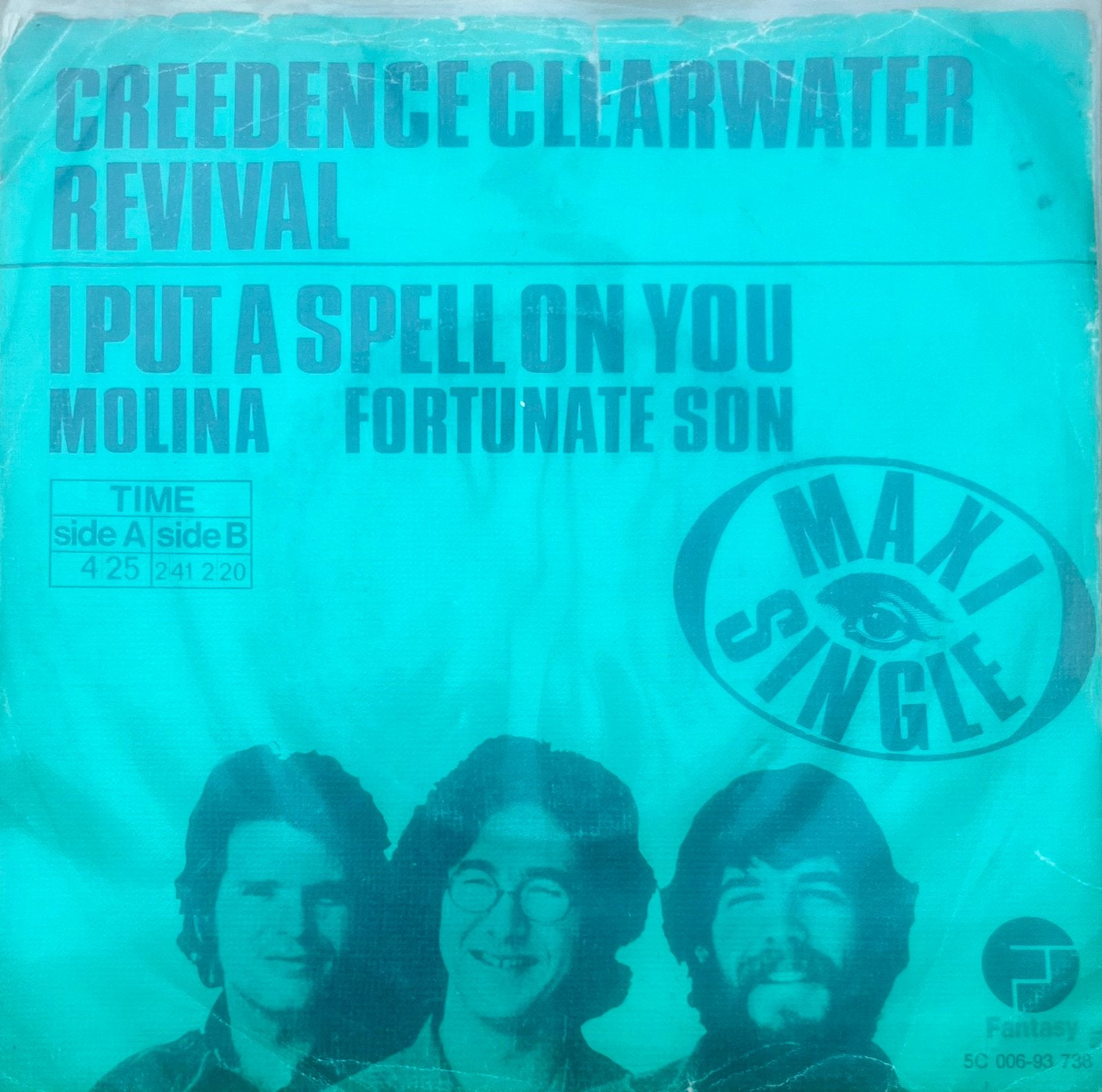 SINGLE Creedence clearwater revival - I put a spell on you, Ophalen of Verzenden, Gebruikt, Pop