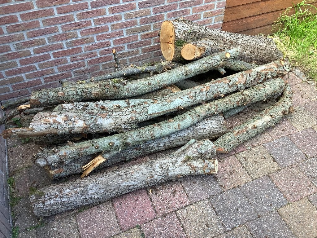 Perenhout, Minder dan 3 m³, Ophalen, Overige houtsoorten, Stammen