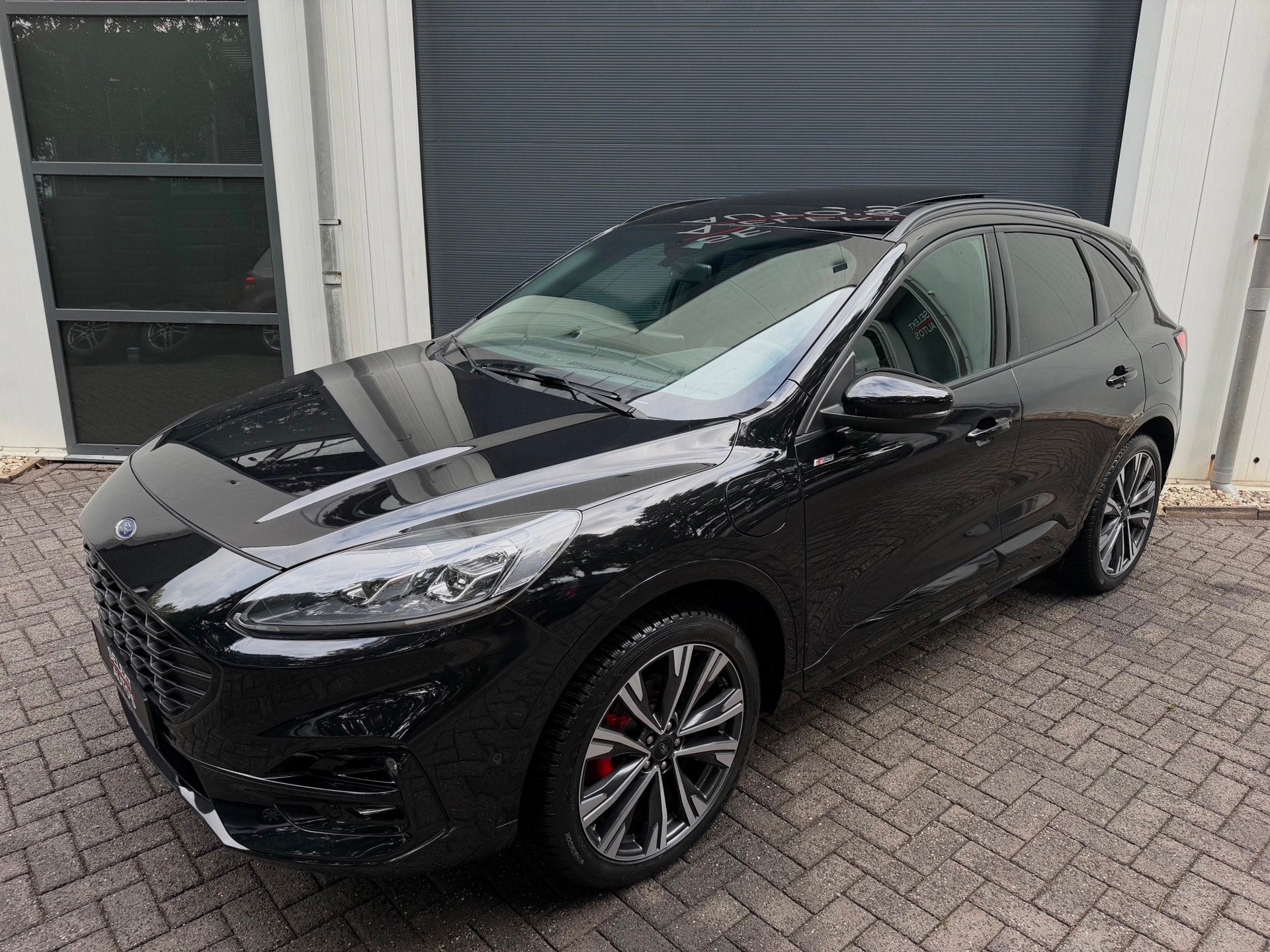 Ford Kuga 2.5 PHEV ST-Line X 224 Pk Pano/Cruise/Climate/Lede, Gebruikt, Zwart, 4 cilinders, Zwart