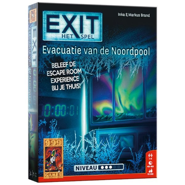 EXIT Evacuatie van de Noordpool 999 Games Kaartspel, 999 Games, Nieuw, Ophalen of Verzenden, 999 Games