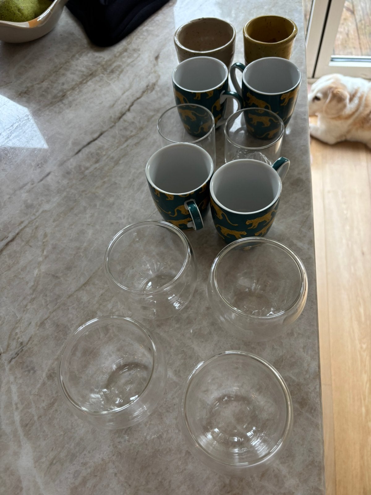 Gratis kopjes ophalen in Zaandam, Huis en Inrichting, Ophalen, Gebruikt, Mok, Glas